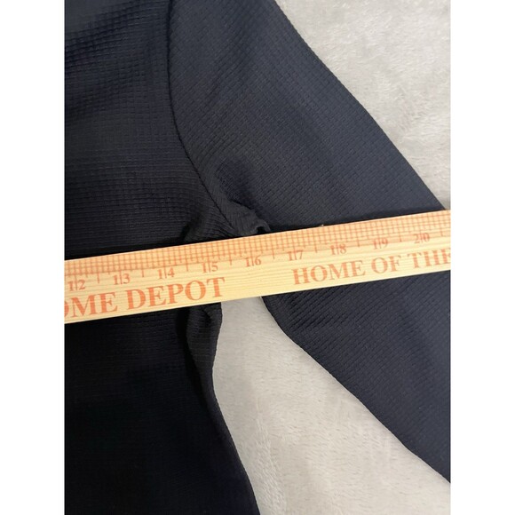 Sonnet James A Play Dress Women's Size XS Black Textured Long Sleeve Stretch - Picture 5 of 10